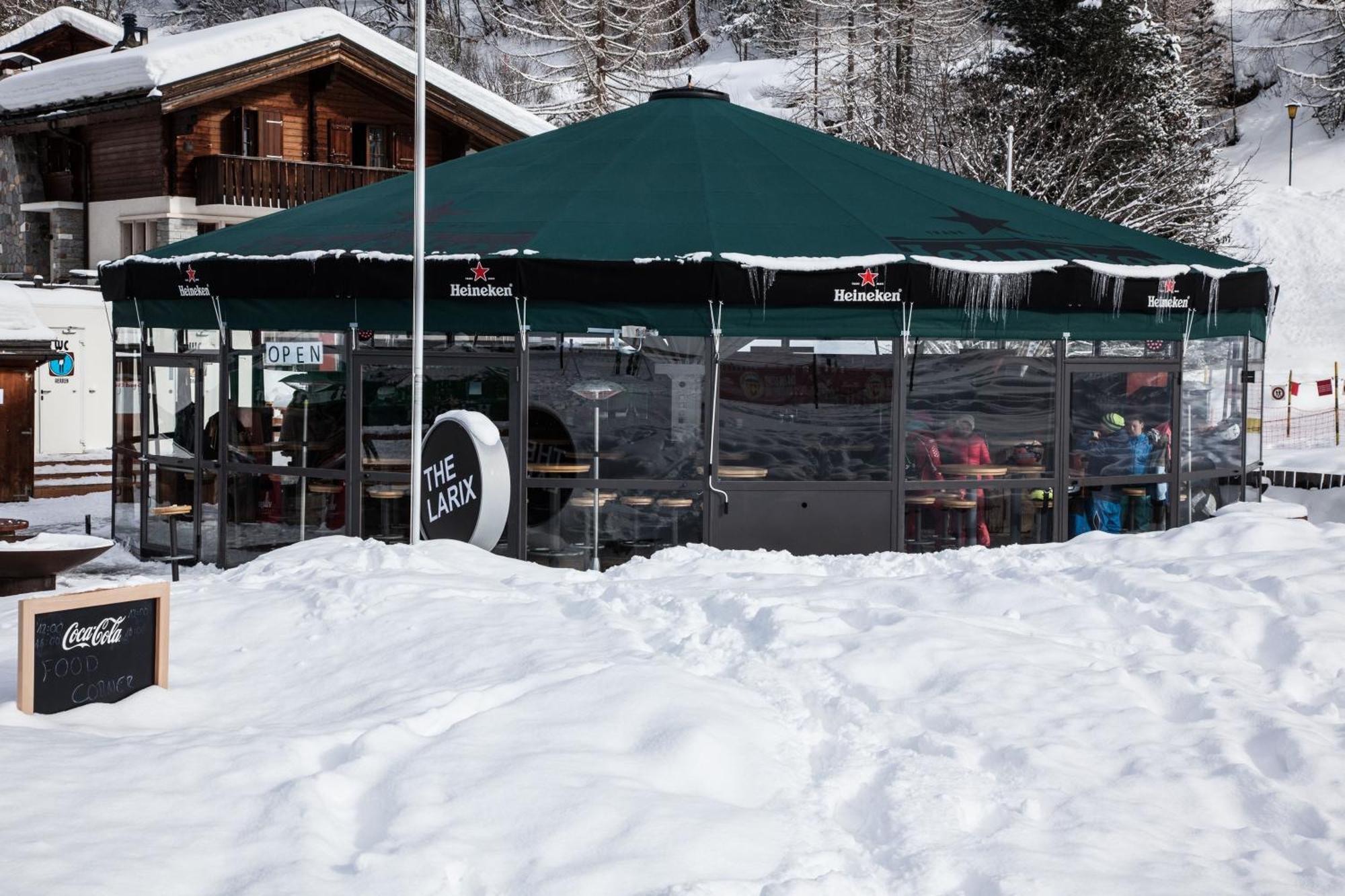 Hotel The Larix Ski-In Ski-Out Saas Fee Kültér fotó
