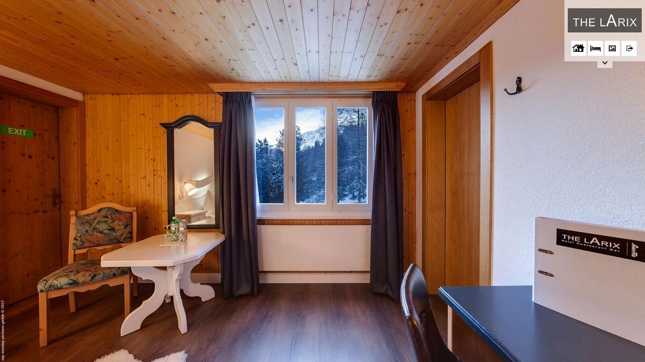 Hotel The Larix Ski-In Ski-Out Saas Fee Kültér fotó
