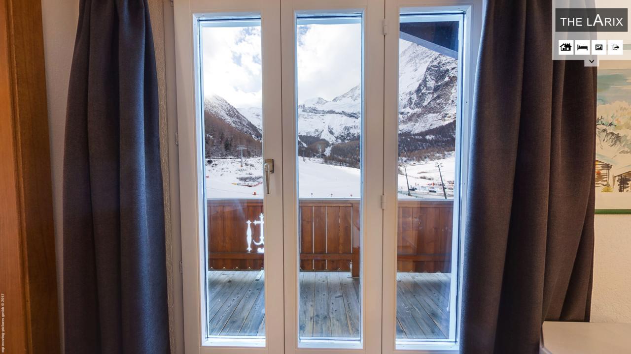 Hotel The Larix Ski-In Ski-Out Saas Fee Kültér fotó