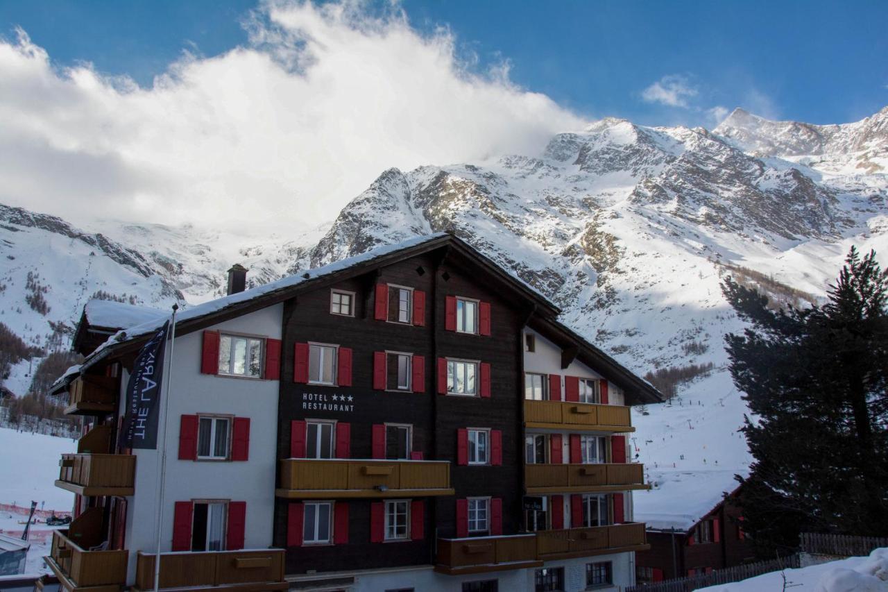 Hotel The Larix Ski-In Ski-Out Saas Fee Kültér fotó